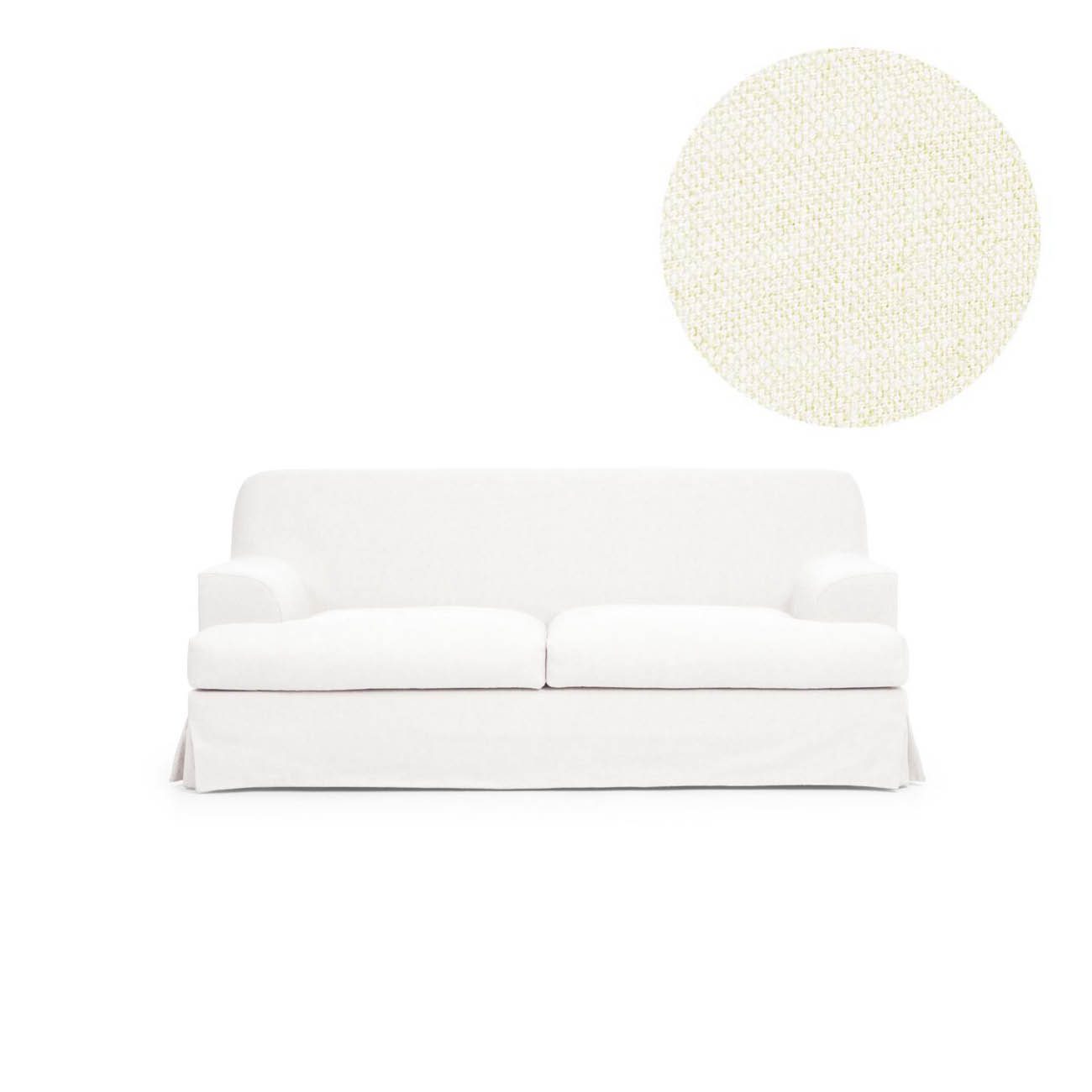 Klädsel Frances 2-Sitssoffa True White