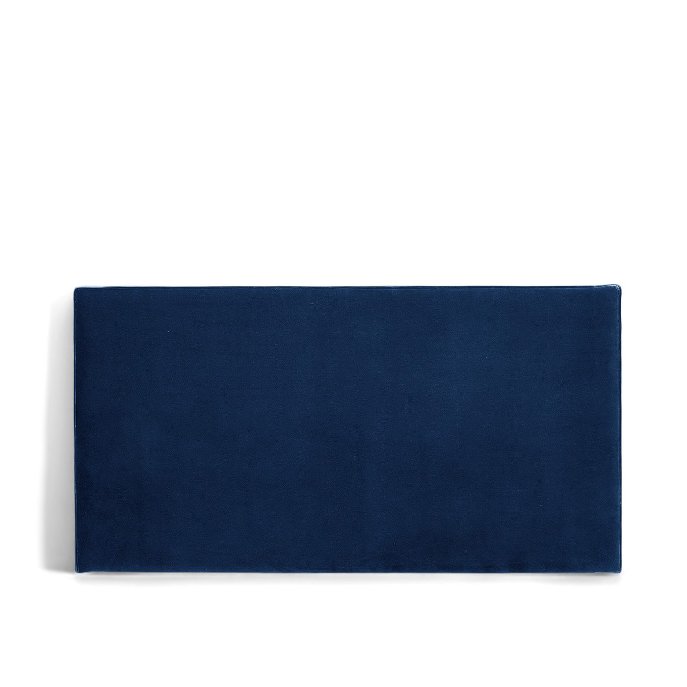 Sänggavel Bella Deep Blue i mörkblå sammet från Melimeli