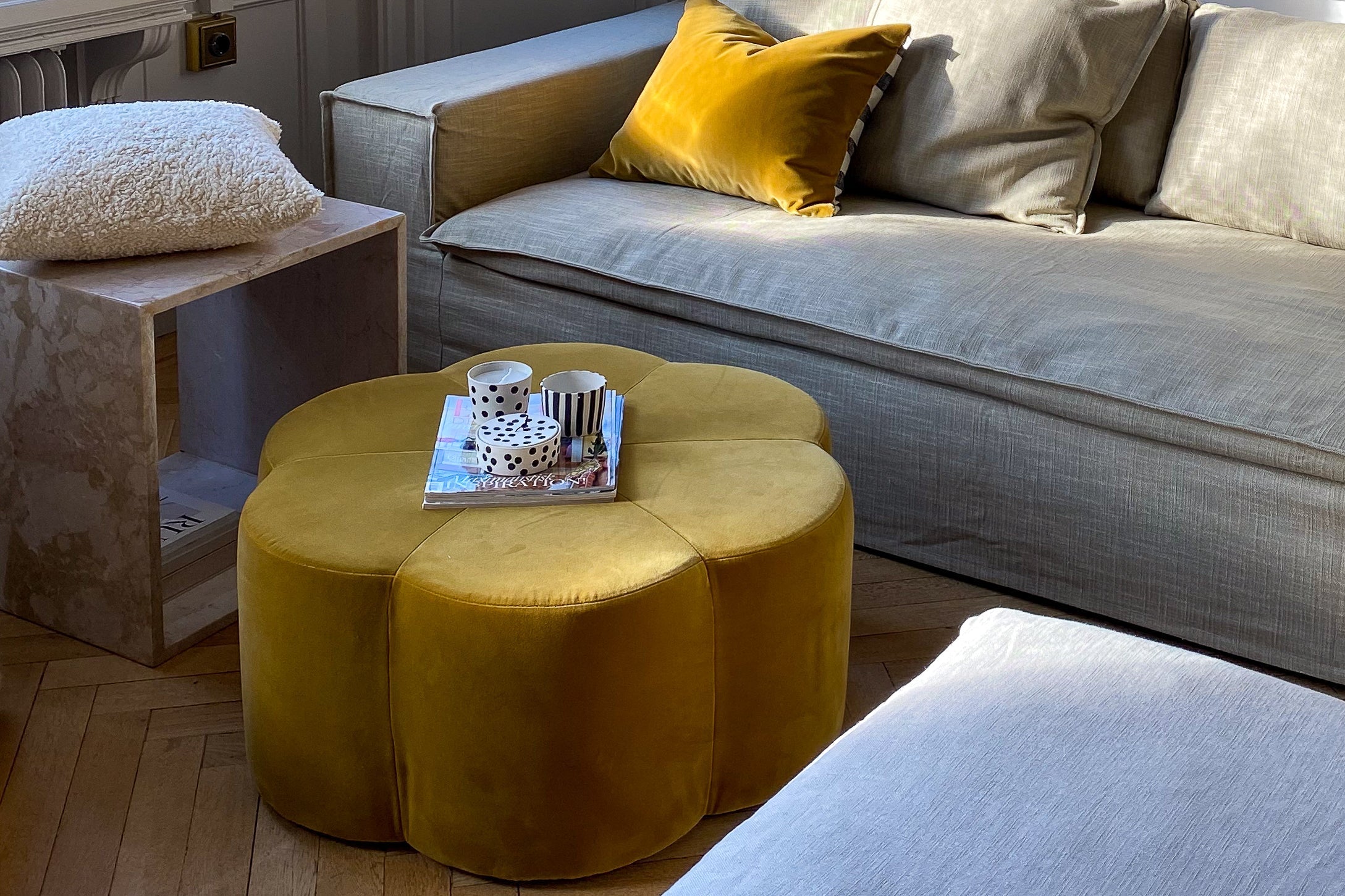 Introducing: The Flora Pouf