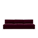 Lucie Grande 3-Sitssoffa (utan armstöd) Ruby Red