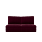 Lucie Grande 2-Sitssoffa (utan armstöd) Ruby Red