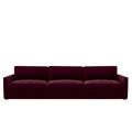 Lucie Grande 3-Sitssoffa Ruby Red