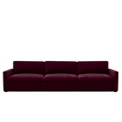 Lucie Grande 3-Sitssoffa Ruby Red