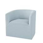 Vivi Fåtölj Baby Blue. Vivi är en liten, ljusblå fåtölj med härlig komfort.
