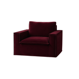 Luca Fåtölj Ruby Red