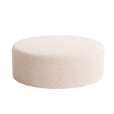 Blanca Fotpall Eggshell 90 cm