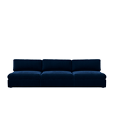 Lucie Grande 3-Sitssoffa (utan armstöd) Deep Blue