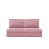 Lucie Grande 2-Sitssoffa (utan armstöd) Dusty Pink