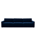 Lucie Grande 3-Sitssoffa Deep Blue