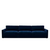 Lucie Grande 3-Sitssoffa Deep Blue