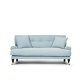 Blanca 2-Sitssoffa Baby Blue