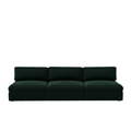 Lucie Grande 3-Sitssoffa (utan armstöd) Emerald Green