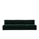 Lucie Grande 3-Sitssoffa (utan armstöd) Emerald Green