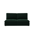Lucie Grande 2-Sitssoffa (utan armstöd) Emerald Green