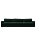 Lucie Grande 3-Sitssoffa Emerald Green