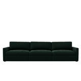 Lucie Grande 3-Sitssoffa Emerald Green