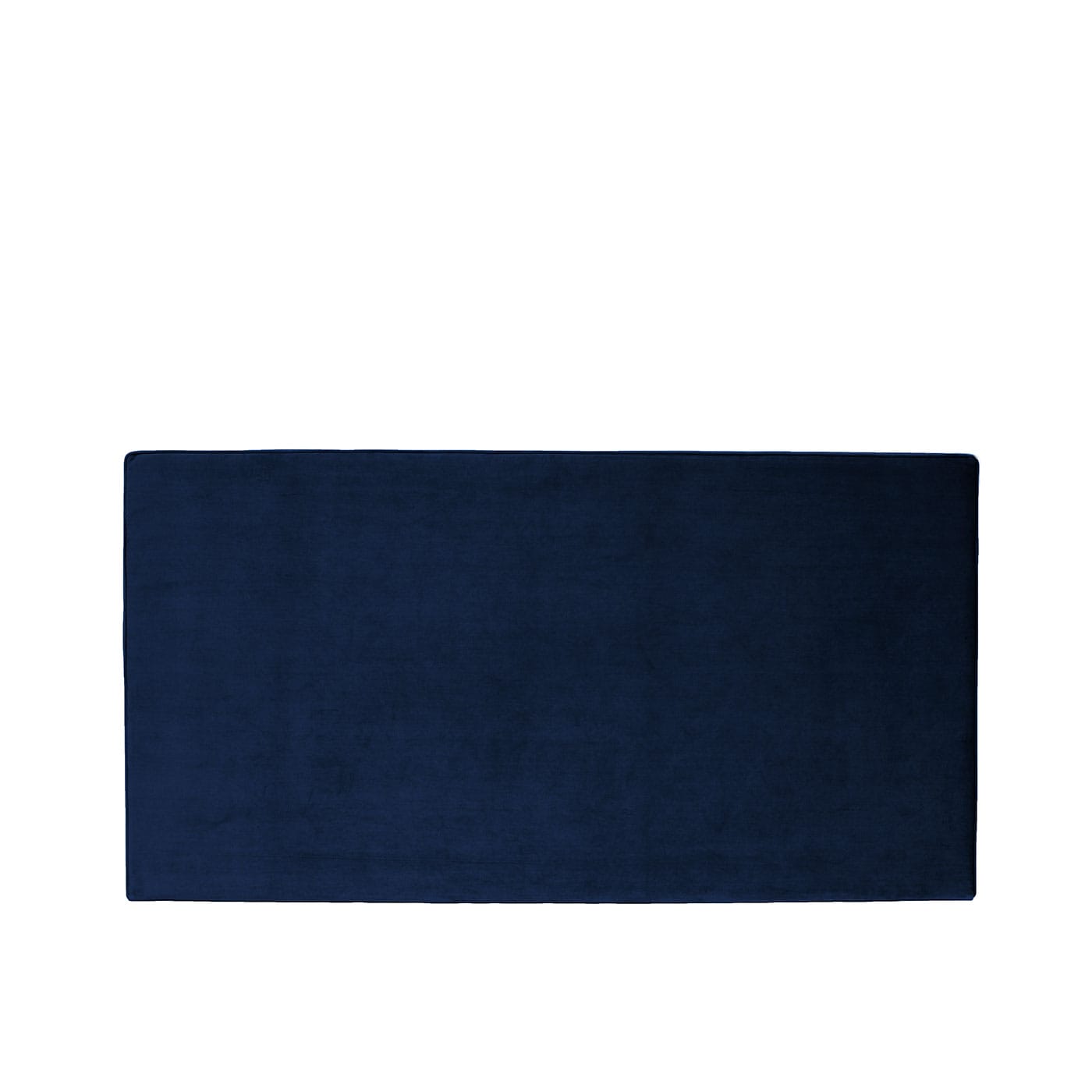 Sänggavel Bella Deep Blue i mörkblå sammet från Melimeli