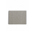 Bella Headboard Stripe Black 120 cm