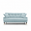 Blanca 2-Seat Sofa Baby Blue