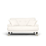 Blanca Love Seat True White