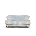 Blanca Love Seat Randig Ljusblå