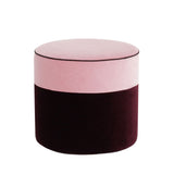 Colette Sittpuff Ruby Red/Dusty Pink
