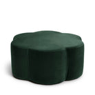 Flora Fotpall Emerald Green