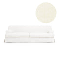 Klädsel Frances 3-Sitssoffa True White