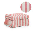Klädsel Frances Sittpuff Randig Coral