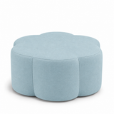 Flora Ottoman Baby Blue