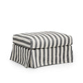 Frances Sittpuff Randig Svart