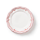 Gabriella tallrik 28 cm röd/rosa