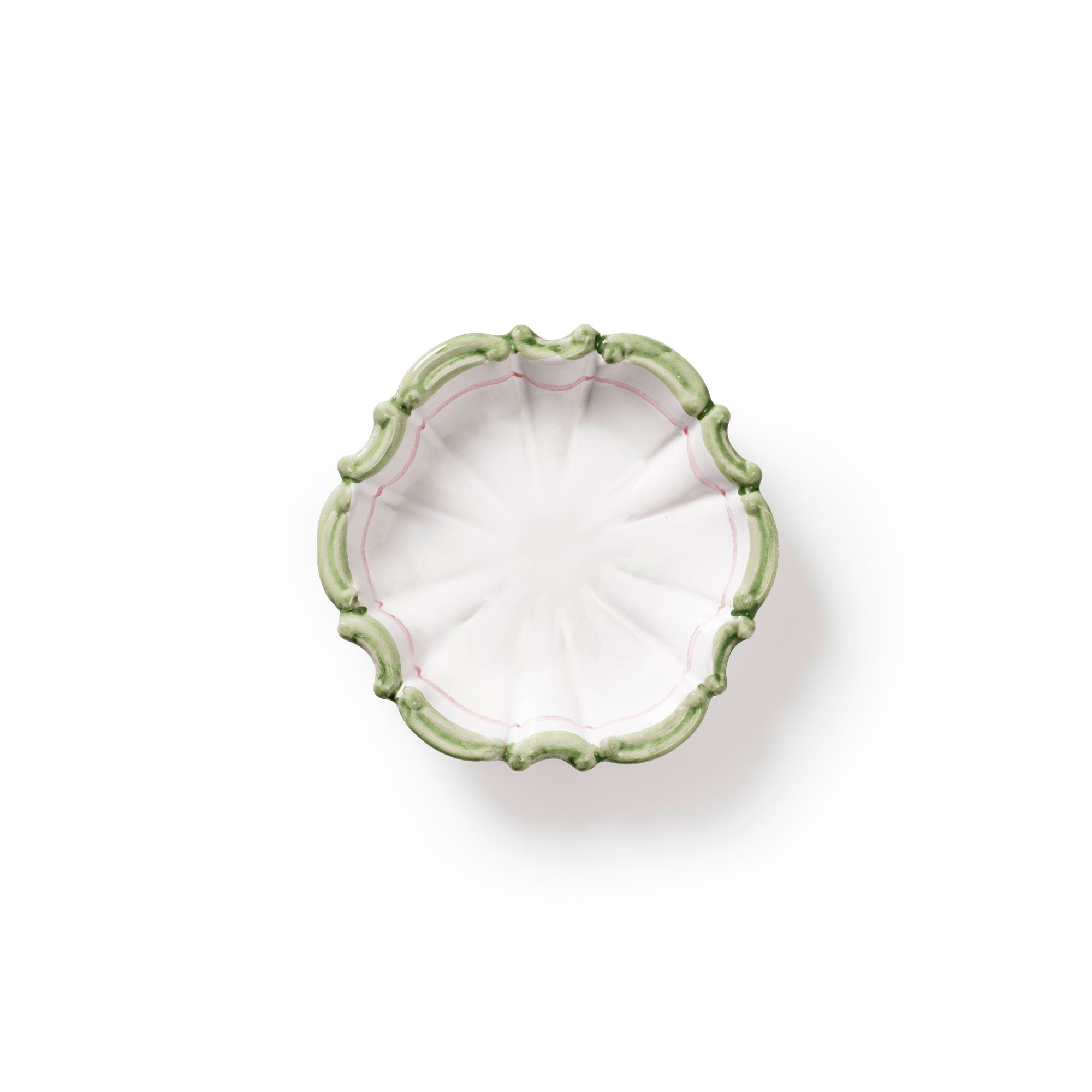 Gabriella Liten Skål 17 cm Grön/Rosa