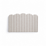 Johanna Headboard Stripe Brown 140 cm