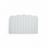 Johanna Headboard Striped Blue 140 cm