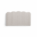 Johanna Headboard Stripe Brown 160 cm