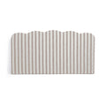 Johanna Headboard Stripe Brown 180 cm