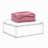 Cover Luca Footstool Dusty Pink
