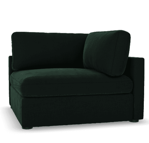 Lucie Hörnmodul Vänster Emerald Green