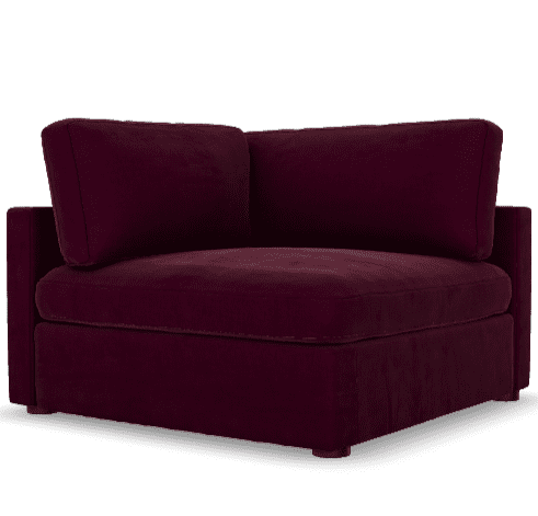 Lucie Hörnmodul Höger Ruby Red
