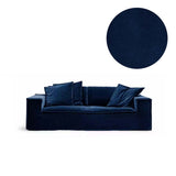 Klädsel Luca Grande 2-Sitssoffa Deep Blue