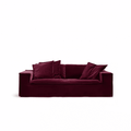 Luca Grande 2-Sitssoffa Ruby Red