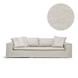 Klädsel Luca Grande 3-Sitssoffa Off White