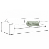 Cover Luca Grande 3-Seat Sofa Pistachio