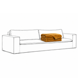 Trekk Luca Original 3-Seters Sofa Amber