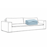 Trekk Luca Original 3-Seters Sofa Baby Blue