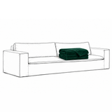 Trekk Luca Original 3-Seter Sofa Emerald Green