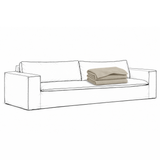 Trekk Luca Original 3-Seters Sofa Khaki