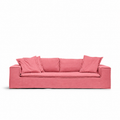 Luca Grande 3-Seat Sofa Coral