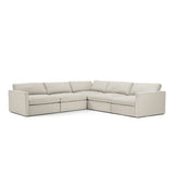 Lucie Grande 5-Sitssoffa Off White